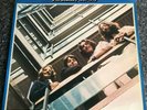 THE BEATLES 1967-1970 BLUE ALBUM 1978 GERMAN PRESS BLUE VINYL LP LIMITED EX/EX