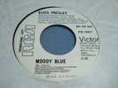 Elvis Presley White Label 1976 Promo 45?– Moody Blue