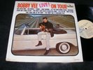 BOBBY VEE LP Rarity LIVE  ON TOUR Liberty Mono WLP Early 60s w Mercedes Convertb