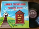 JAMES CLEVELAND w/ ANGELIC CHOIR Vol. 2 LP Original Savoy Gospel DG Maroon Label