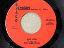 The VIBRATORS - Bad Girl Nr MINT rare '68 monster Kentucky GARAGE rock Graco 45