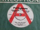 THE FOURMOST 'BABY I NEED YOUR LOVING' DEMO 45 UK PARLOPHONE 1964 PROMO BEAT