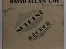 David Allan Coe Band Nothing Sacred '78 Raw Country Glossy Mint- Vinyl VG Sleeve