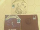 3 NEW SEALED METALLICA  WALMART EXCLUSIVE COLORED VINYL RECORD BLACK ALBUM +