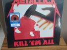 Metallica Kill ' em all  vinyl limited  colored lp