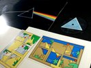 Pink Floyd, Dark side of the Moon, UK 1st press, Solid Blue, Complete NEAR MINT
