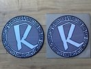 Pair Of Brand New Reinforced Records Classic Slipmats X2 Drum&bass/Old Skool