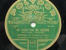 GEORGEL le cabanon de suzon / la java des bonheurs passés DISQUE 78 RPM POLYDOR