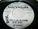The Supremes ?– Love Is Like An Itching In My Heart 7in US DEMO MOTOWN NORTHERN