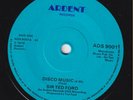SIR TED FORD Disco Music  UK-only modern soul 45 boogie northern HEAR