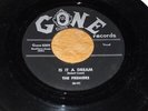 45 RECORD.  THE PREMIERS.  IS IT A DREAM /  VALERIE. DOO-WOP.  RE-PRO.  NM-.
