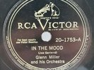 ?E GRADE ? GLENN MILLER in the mood RCA VICTOR 10