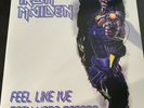 IRON MAIDEN, LEICESTER UK OCTOBER 14,1986, 3LP CLEAR VINYL SET GATEFOLD JKT #'ED