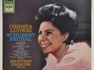 CHRISTA LUDWIG GEOFFREY PARSON A Schubert Recital LP Columbia SMC 91646