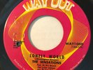 NORTHERN SOUL The Sensations LONELY WORLD Way Out 45 rare