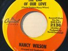 NORTHERN SOUL Nancy Wilson THE END OF OUR LOVE Capitol 45 rare NM