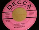 1958 PROMO Rockabilly 45 - VERNON CLAUD 