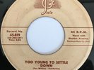 GENE LEWIS Too Young to Settle Down ROCKABILLY COUNTRY BOPPER 45 hear