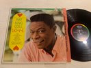 Nat King Cole L-O-V-E LP Capitol FDS Stereo Rainbow + Shrink EX/EX