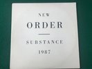 THE NEW ORDER SUBSTANCE 1987 ALBUM VINYL RECORD ALBUM EMBOSSED COVER & INNERS