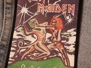 Vintage Iron Maiden patch Run to the hills 1982