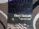 Black Sabbath  - 'Live At Last' and 'Master Of Reality' on vinyl
