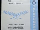 Dvorak: Cello Concerto - Ludwig Hoelscher **Telefunken SMA 9 Stereo ED1 LP**