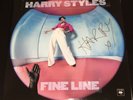 HARRY STYLES FINE LINE VINYL HAND SIGNED RARE