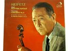 Jascha Heifetz LP Bruch Scottish Fantasy Vieuxtemps Concerto 5 RCA Living Stereo