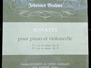Brahms: Cello Sonatas - Annlies Schmidt De Neveu **Original BAM LD 063 ED1 LP**