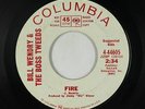 Garage Psych 45 - Bill Wendry & The Boss Tweeds - Fire - Columbia - VG+ mp3