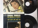 Connie Francis (LOT 2 rare EP 45rpm) Made in Venezuela, Year 1965