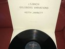 KEITH JARRETT J S Bach Goldberg Variations RARE GERMAN LP 1989 ECM 1395 839622-1