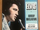 Elvis Presley MINT vinyl  Life Only Believe USA 45 single RCA PIC SLEEVE