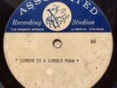 Tony Middleton 1960s UNISSUED  SOUL JAZZ ACETATE 45 London Is A Lonely Town HEAR