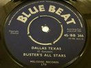 BUSTERS ALL STARS DALLAS TEXAS ORIGINAL 1964 UK 7