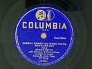 BESSIE SMITH 78 Nobody Knows You COLUMBIA blues Nice Copy