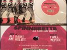 SPINNERETTE All Babes Are Wolves 7” White Vinyl-Brody Dalle distillers drips