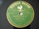 Jacques Thibaud Mendelssohn Andante Violin Concerto Vertical Cut Pathe 9526