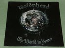 MOTORHEAD The World Is Yours WHITE VINYL LP SLM0001LP Limit 500 SEALED COVER VG+
