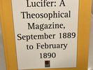 Lucifer A Theosophical Magazine H.P. Blavatsky September 1889- February 1890