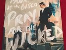 Panic At The Disco Vinyl Record Pray For The Wicked Black And White Marble