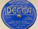 Decca 12081 - Paddy Killoran violin - Jolly Tinker - Irish reels jigs 78rpm