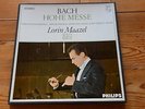 J. S. BACH Hohe Messe RSO MAAZEL 3 LP box Philips 835 345/47 AY