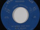 Black Gospel 45 M.B. NELSON He Works That Way REDI-SOUL st. louis HEAR