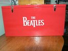 The Beatles 45 RPM Record Storage box Quality Solid Wood New & NICE LAST ONE