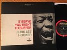 JOHN LEE HOOKER IT SERVE YOU RIGHT TO SUFFER EX LP ORG. VERVE AS-9103 STEREO