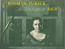 Rosalyn Tureck Introduction to Bach / Mono His Master's Voice ALP 1747