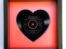 Dolly Parton - I Will Always Love You - Heart Vinyl Record Art 1981
