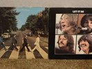 THE BEATLES ABBEY ROAD AND LET IT BE ORIGINAL ALBUMS